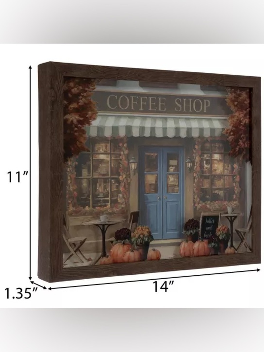 Coffee Shop Framed Wall Decor - Picture 2 of 3